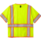 CornerStone® ANSI 107 Class 3 Surveyor Mesh Zippered Two-Tone Short Sleeve Vest